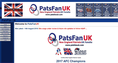 Desktop Screenshot of patsfanuk.co.uk