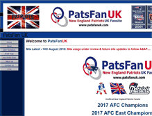 Tablet Screenshot of patsfanuk.co.uk